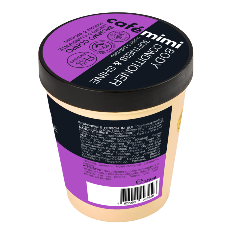 BALSAMO CORPO LENITIVO ILLUMINANTE CAFE MIMI